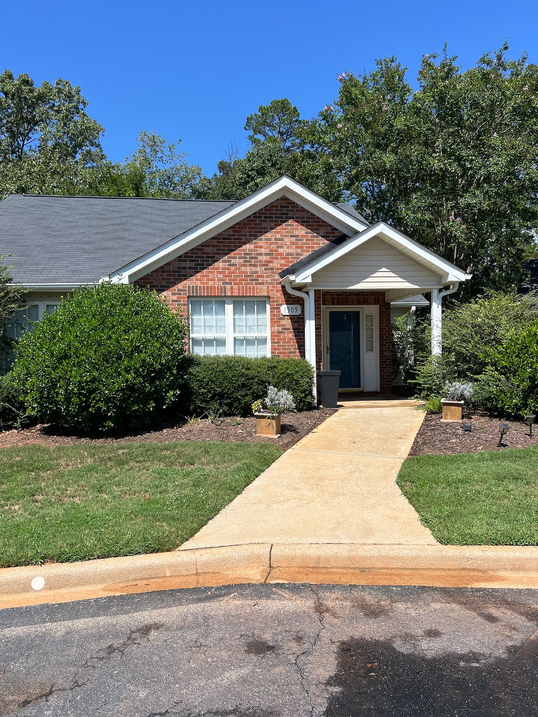 Exterior House Washing & Concrete Cleaning Project in Greenville, SC