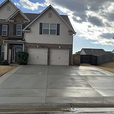 Concrete-driveway-pressure-washing-job-in-Lyman-SC 0