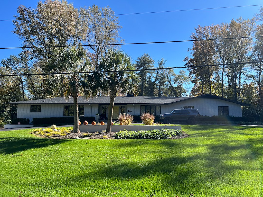 Concrete Driveway & Travertine Pool Deck Cleaning in Greenville, SC