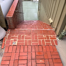 Concrete-Patio-Brick-Retaining-Wall-Cleaning-in-Lake-Lure-NC 1