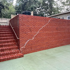 Concrete-Patio-Brick-Retaining-Wall-Cleaning-in-Lake-Lure-NC 3