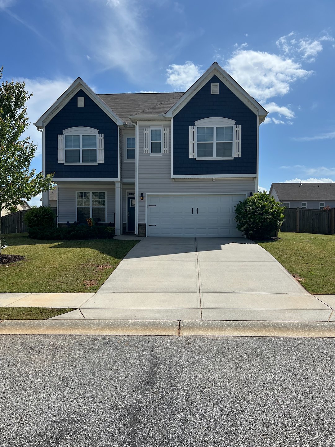 Driveway Cleaning Project in Lyman, SC