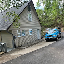 Exterior-House-Washing-Boathouse-Deck-Cleaning-Project-in-Lake-Lure-NC 10