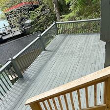 Exterior-House-Washing-Boathouse-Deck-Cleaning-Project-in-Lake-Lure-NC 14