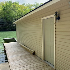 Exterior-House-Washing-Boathouse-Deck-Cleaning-Project-in-Lake-Lure-NC 23