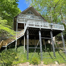 Exterior-House-Washing-Boathouse-Deck-Cleaning-Project-in-Lake-Lure-NC 24