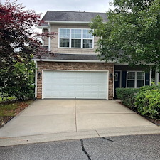 Exterior-House-Washing-Concrete-Cleaning-Gutter-Cleaning-Project-in-Arden-NC 2