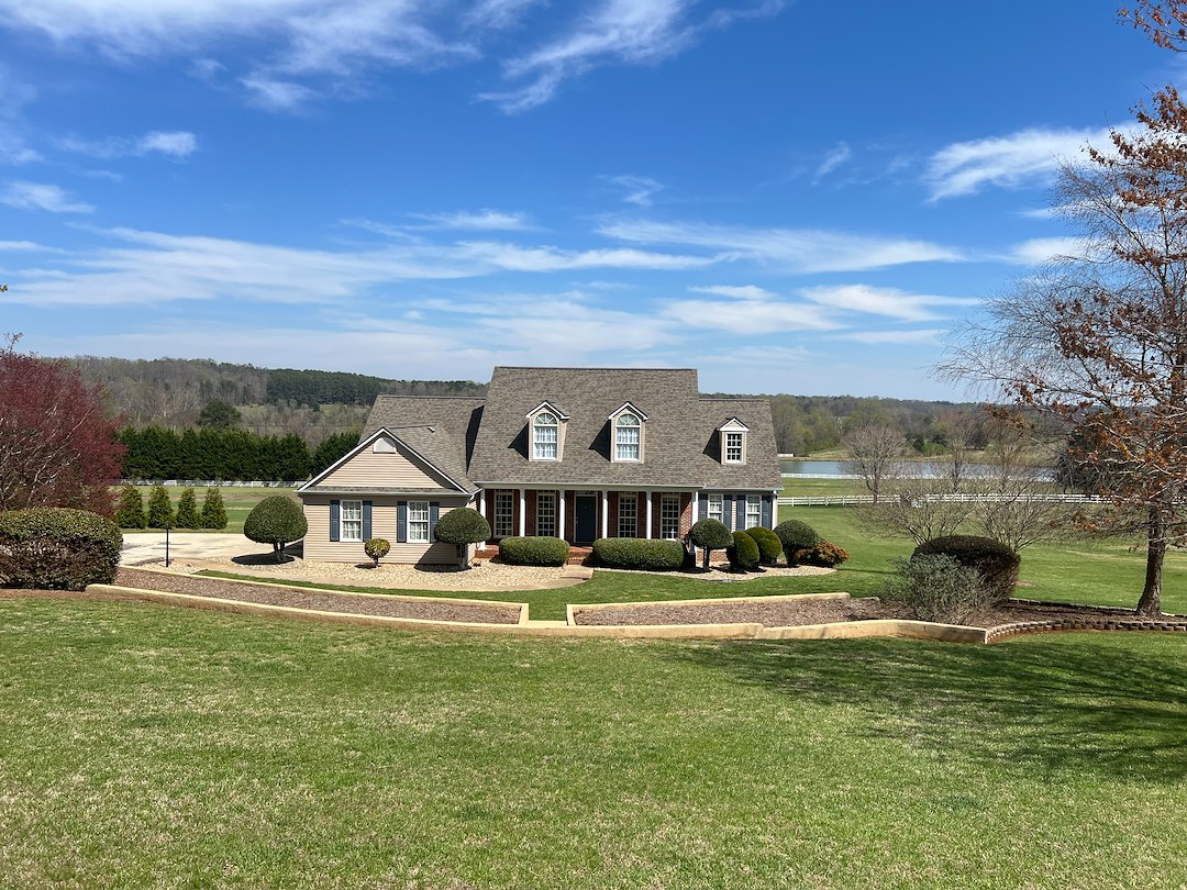 Exterior House Washing, Deck & Retaining Wall Cleaning Project in Landrum, SC