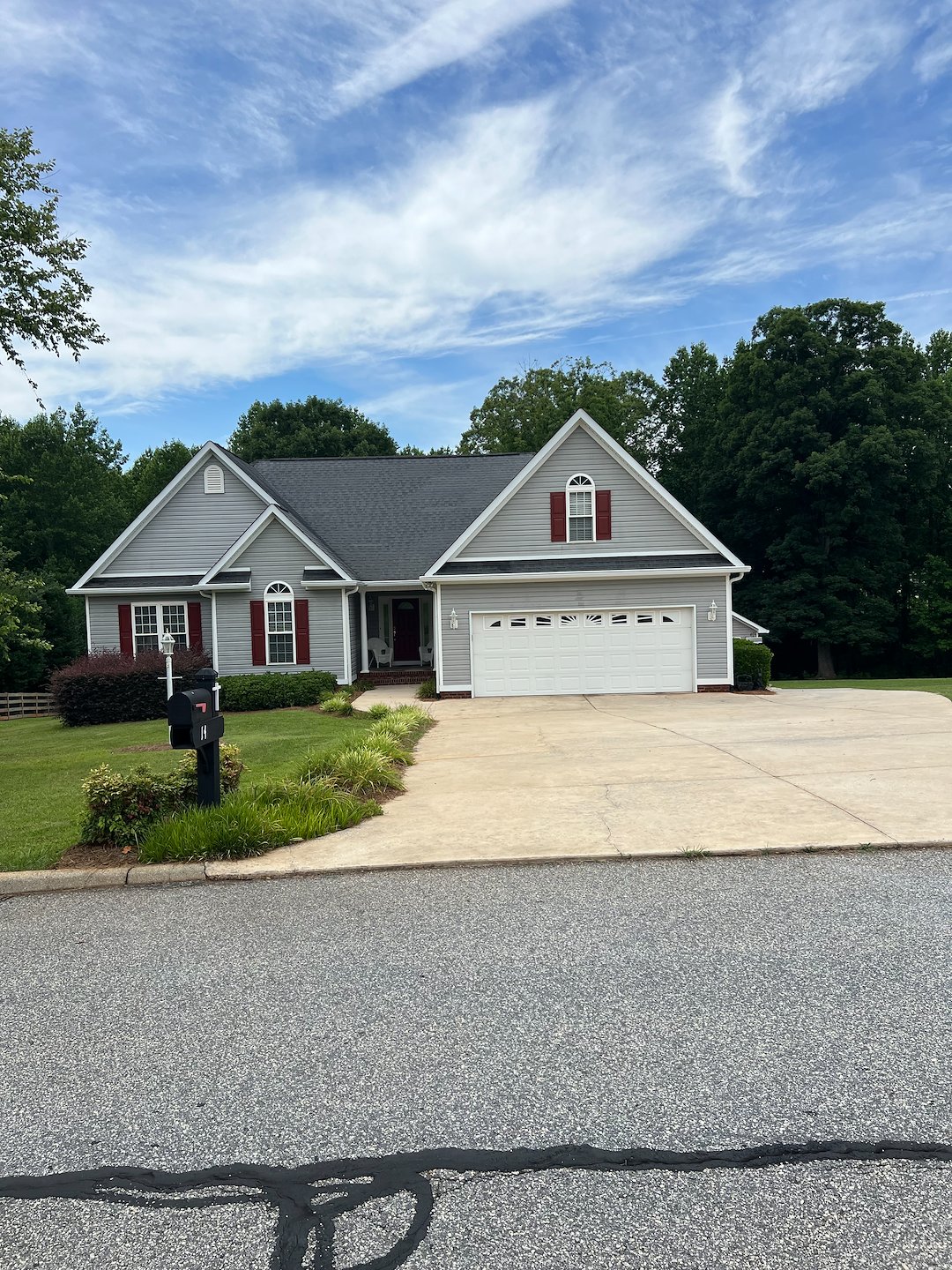 Exterior House Washing Project in Taylors, SC
