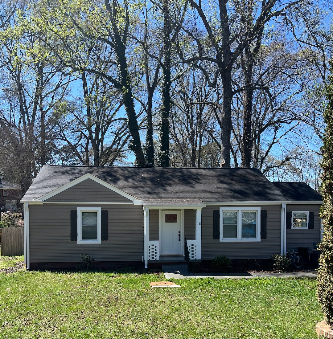 Exterior House Washing Project in Greenville, SC