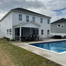 Exterior-House-Washing-with-Red-Clay-Stain-Removal-Concrete-Cleaning-Project-in-Simpsonville-SC 6