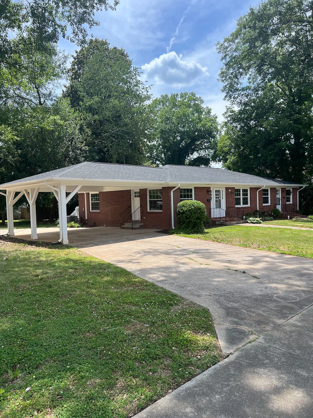 Gutter & Roof Cleaning Project in Gaffney, SC