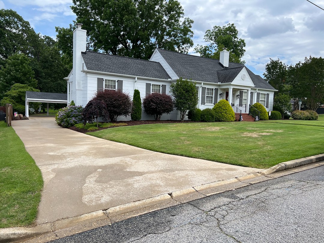 Professional Concrete Cleaning And Exterior House Washing In Greer, SC